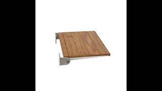 Seachrome's Teak Slinline Shower Seat