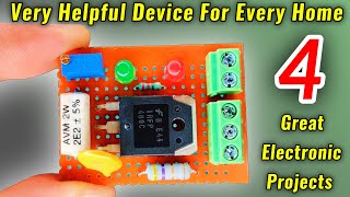 4 helpful Electronic Projects for beginners