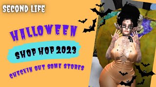 Second Life 2023  l  Halloween Shop Hop - Check Out Some Stores With Me  l  Sandra8675