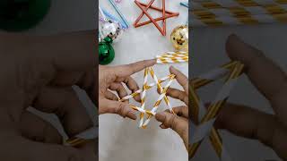 Diy star for decoration 🤩| the paper magic #diy #youtubeshorts #art #craft #shorts