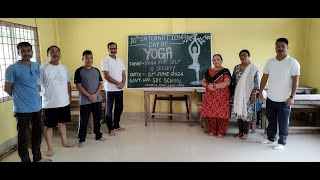 NSS team of Govt HS School Seijosa Arunachal Pradesh observed International  Day of Yoga 2024