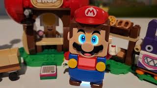 Lego Super Mario Nabbit At Toad's House Expansion Set Review!- Dimitendo