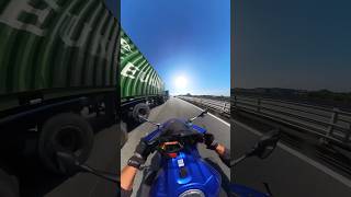 High Speed Cruising On Yamaha R25 #4k #ridebikeshavefunfeelgood #360camera #insta360x3 #adventure