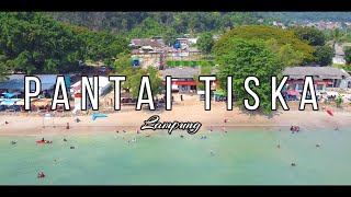 Review Lengkap Pantai Tiska dilihat dari atas udara - Drone Video - Wisata Lampung