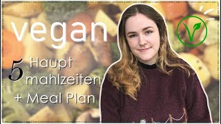 VEGANUARY | 5 Rezepte für eine Woche | FOOD DIARY