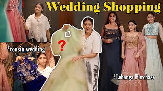 അങ്ങനെ ഡ്രസ്സ് എടുത്തു 😍 Wedding Shopping 😱Lehanga, Gown, Saree,Salwar in Kochi | Saranya Nandakumar