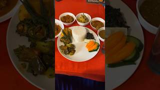 Lunch recipes Indian | bengali lunch thali #shorts #youtubeshorts #lunchthali #lunch