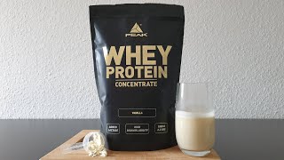 Peak Whey Protein Concentrate | Das salzigste Whey Proteinpulver auf dem Markt.