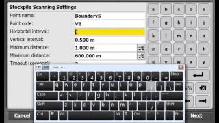 Trimble SCS900: Stockpile Scanning