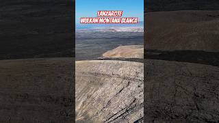 Lanzarote - Wulkan Montana Blanca #lanzarote #podróże #travel #wyspykanaryjskie #drone