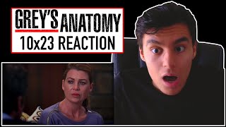 Grey's Anatomy 10x23 - REACTION