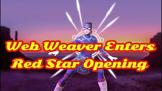 Web Weaver Enters | Red Star Opening and Ability Overview | Marvel Strike Force - Free to Play