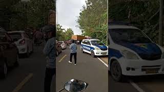 laka lantas jalan lintas sumatra kota bumi bukit kemuning.... tlaler bbm vs fuso