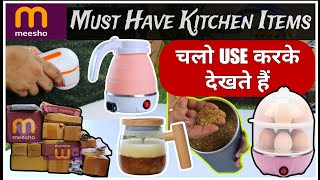 Meesho Affordable Kitchen Items Review | Meesho Kitchen Finds | Meesho Kitchen Haul.