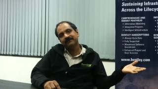 Meet Bentley Advantage Seminar Presenter - MSV Rao