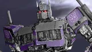 EVIL OPTIMUS PRIME TRANSFORMATION!! Transformers Shattered Glass Rise of the Beasts SFM Animation!!