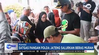 Satgas Pangan Polda Jateng Salurkan Beras Murah