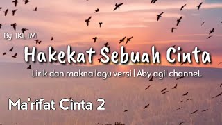 IKLIM hakekat sebuah cinta