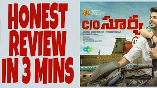 C/O Surya Movie Honest Review In 3 Mins | Interval