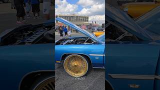 LS Powered 75 Chevy Caprice rolling on some gold Daytons #CarLife