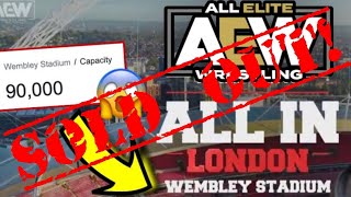 AEW SELL OUT WEMBLY - WWE FANS OD ON COPIUM