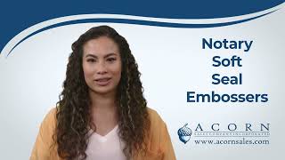 Acorn Sales Notary Soft Seal Embosser