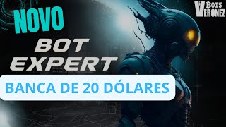 ROBÔ AUTOMÁTICO EXPERT NA BANCA DE 20 DÓLARES - Será que lucrou ou deu prejuízo ? Deriv Conta Real