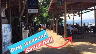 Sanur Bali is busy again