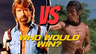 Chuck Norris vs. Kuan Tai Chen Martial Arts Showdown