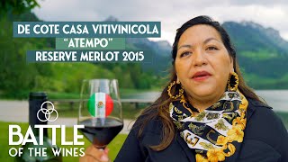 Mexican 🇲🇽Merlot 🍷! Elsa Fuger Nominates Wine De Cote "Atempo" Reserva Merlot for the competition 🏆