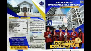 Penerimaan Mahasiswa Baru Universitas Muhammadiyah Kupang  Tahun Akademik 2024-2025