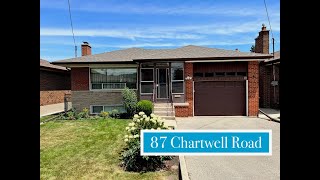 SOLD: 87 Chartwell Road, Etobicoke, Toronto - Realtor Version