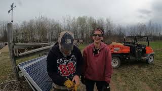 Making Room For A New Garden This Year. Off Grid Homesteading With The Skinner's