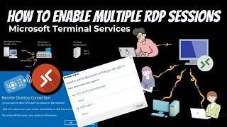 Configure RDP for Multiple Users with Terminal Services