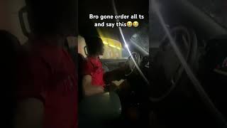 I’m Crying #funny #comedy #mcdonalds #drivethru