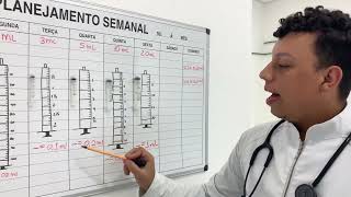 Quanto vale cada risco na seringa medica  ?