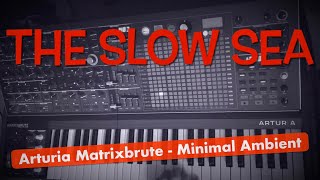 The Slow Sea by Friendly Noise - Minimal Ambient with Paraphonic Arturia Matrixbrute