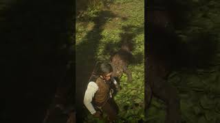 jacaré no Red Dead Redemption 2 🐊 😱 #chatgpt  #gaming  #ia #shortvideo  #funny  #shorts #youtube