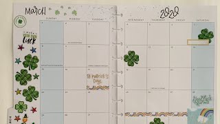 March 2020 |Monthly Setup |St.Patricks Day!