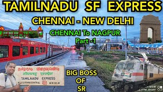 TAMIL NADU SF EXPRESS || CHENNAI - NAGPUR || PART -1 || SLEEPER CLASS JOURNEY || TAMIL TRAVEL VLOG