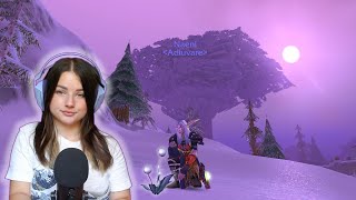 ASMR Gathering Herbs in Winterspring - Classic World of Warcraft ❄️ In-game Ambience & Music