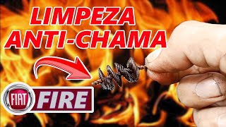 FAZENDO LIMPEZA NO ANTI - CHAMA DO MOTOR FIRE ( ISSO DEIXAR O MOTOR FRACO  )