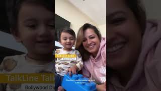 #shorts Anita Hassanandani Baby Aarav Reddy Cute Moments, playing and cuddling #aaravreddy