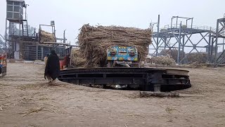 Belarus 510.1/Hydraulic unloading system of sugar cane loaded Trailer