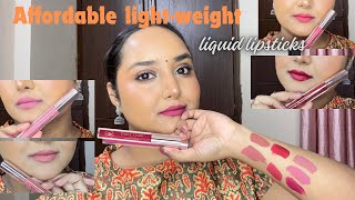 Best Lipsticks For Festival Season 🪔 Parul Garg Beauty Featherlite Matte Liquid Lipstick review