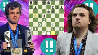 Masterclass Magnus Carlsen vs Hans Niemann 7