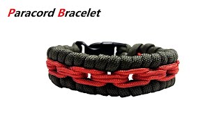 Immersive make a Simply Paracord Bracelet #paracordbracelet #paracordknots