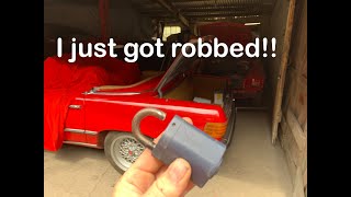 How to protect your valuable tools and classic cars from thieves.....