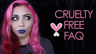 CRUELTY FREE FAQ