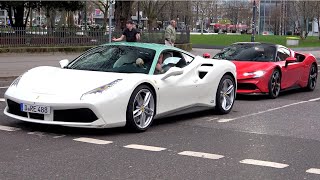 Carspotting Düsseldorf 2024 #1- 458 Speciale A, Purosangue, 812GTS, 910 R8GT, M4CSL, Murcielago...